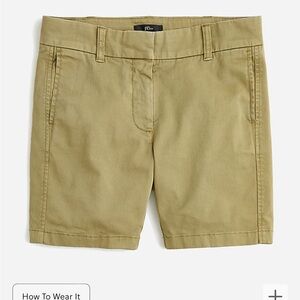 J Crew 7’ chino short